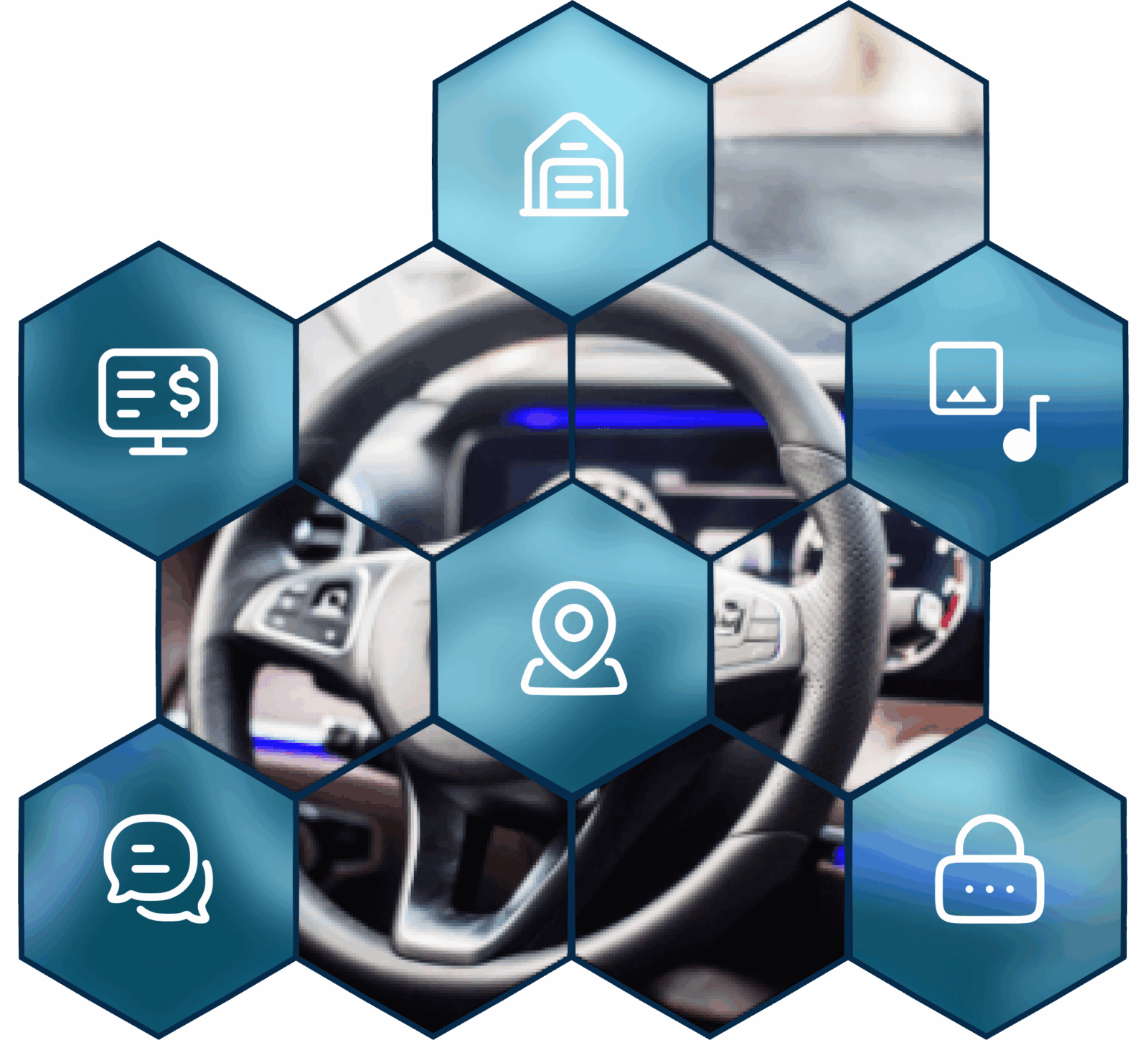 data variety in a car