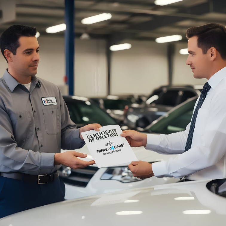 P4C data deletion certificate